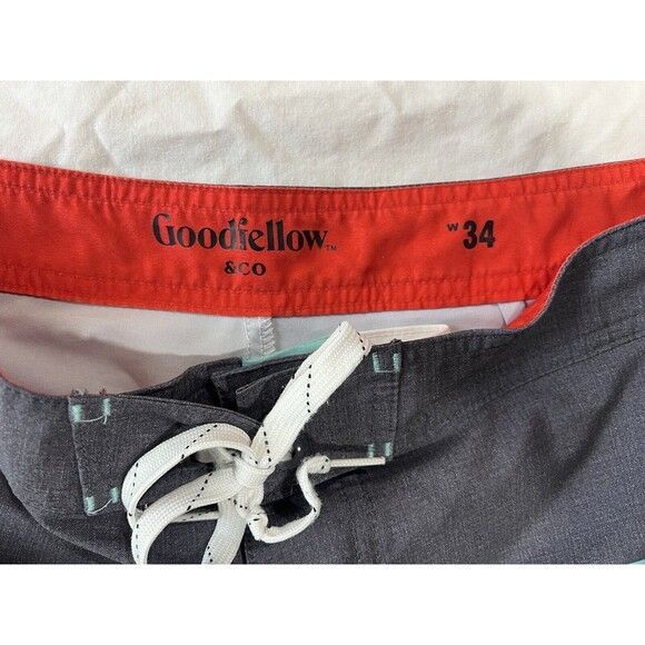 Mens Goodfellow Swim Trunks Size 34 - Picture 2 of 4